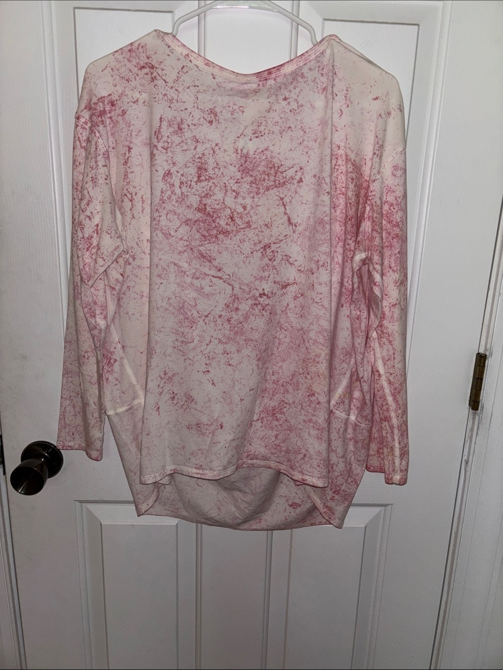 Lululemon Back in Action Lightweight Pink Speckled Long Sleeve Top